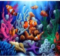 Mozaika diamentowa 5D - Rafa 40x30cm - tantis.pl