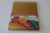 Tektura falista BAMBINO HOBBY złota/srebrna B4 25x35 10 ark. - tantis.pl