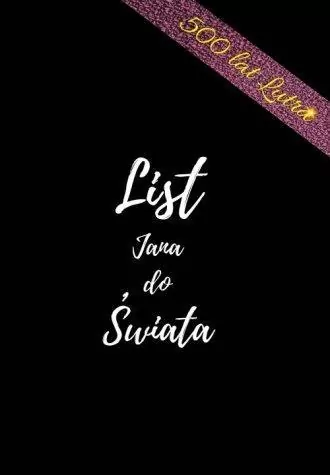 List Jana do Świata - tantis.pl