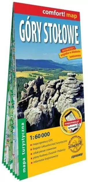 Comfort!map Góry Stołowe 1: 60 000 lam w.2025 - tantis.pl