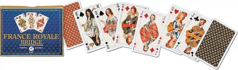 Karty standard Francuscy królowie PIATNIK - tantis.pl