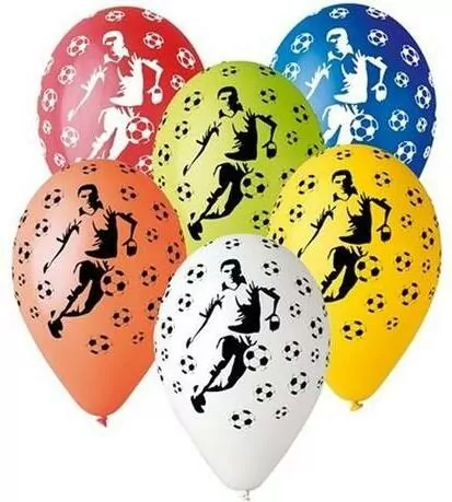 Balony premium. Piłkarze, 30cm - tantis.pl