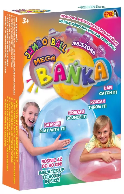 Mega Bańka - Najeżona Niebieska - tantis.pl