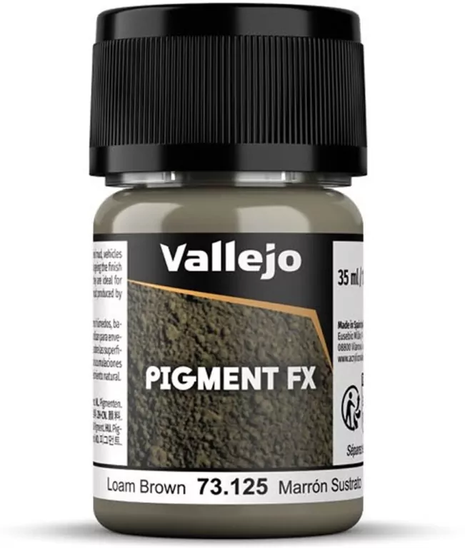 Vallejo: 73.125 - Pigment FX - Loam Brown (35 ml) - tantis.pl