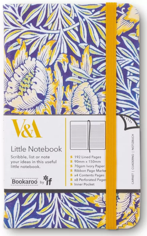 Notatnik A6. Bookaroo. Journal Morris. Tulip & Willow - tantis.pl
