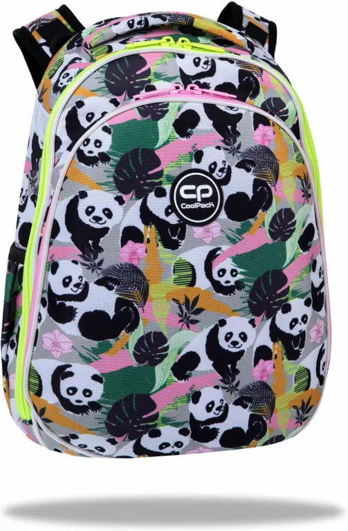 Plecak młodzieżowy. Coolpack Turtle Panda Gang - tantis.pl