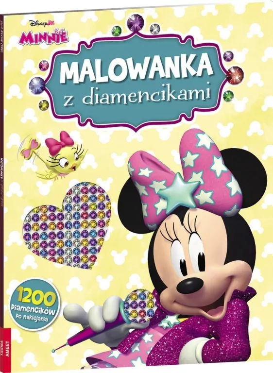 Disney Minnie. Malowanka z diamencikami - tantis.pl