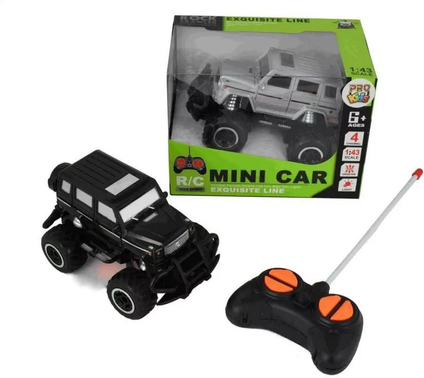 Auto R/C 1:43 Jeep 4-kanały - tantis.pl