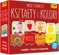 Książka i puzzle. Moje pierwsze kształty i kolory, 20 elementów - tantis.pl