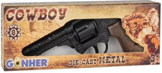 Rewolwer Cowboy 8-strzałowy - tantis.pl
