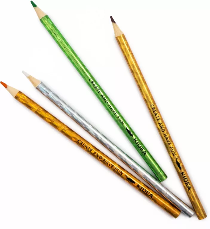 Kredki Holo 12 kolorów KIDEA - tantis.pl