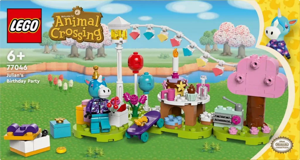 LEGO® Animal Crossing. Przyjęcie urodzinowe Juliana 77046 - tantis.pl