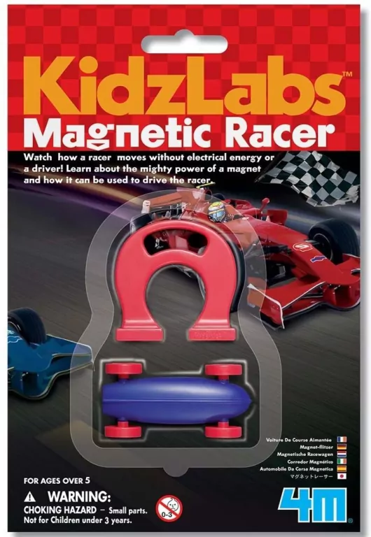 KidzLabs Pocket - Magnetyczny ścigacz - tantis.pl