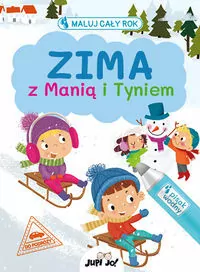 Zdrapywanki z Manią i Tyniem. Zima - tantis.pl