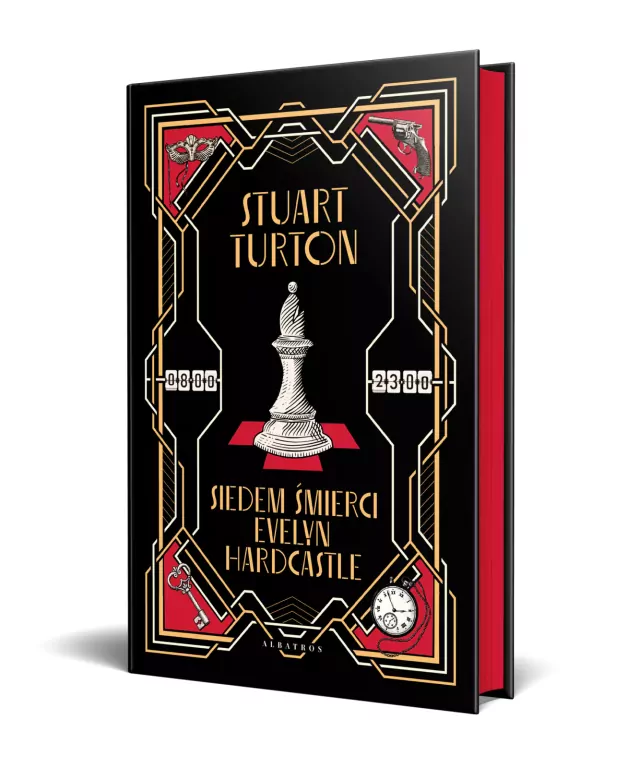 Siedem śmierci Evelyn Hardcastle (barwione brzegi) - tantis.pl