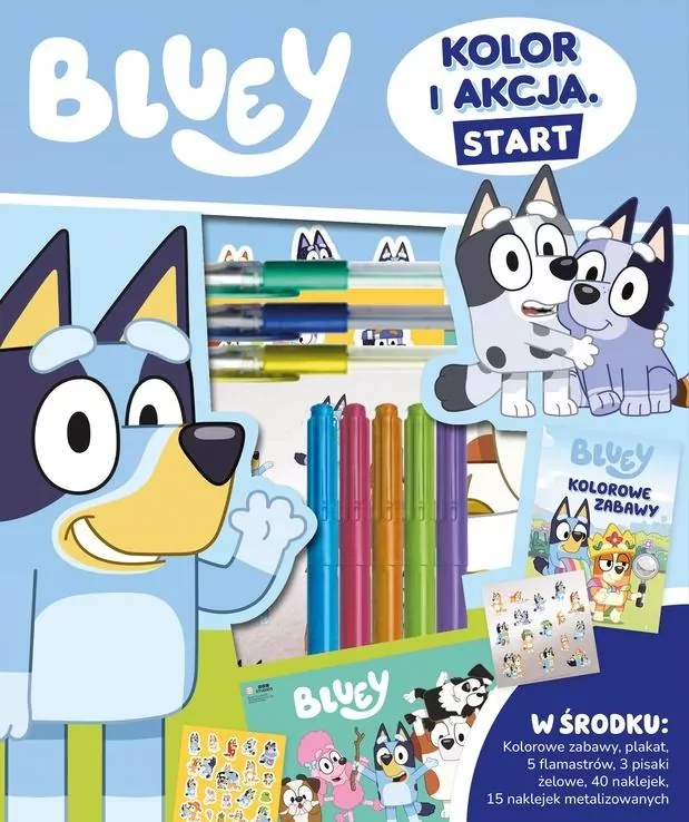 Bluey. Kolor i Akcja. Start - tantis.pl