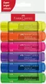 Zakreślacz neonowy 6 kolorów FABER CASTELL - tantis.pl