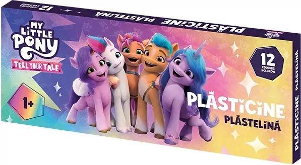 Plastelina szkolna My Little Pony 12 kolorów - tantis.pl