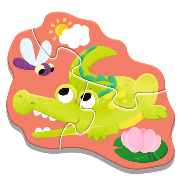Puzzle Baby Classic - Bobaskowe zwierzątka TREFL - tantis.pl