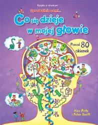 Co się dzieje w mojej głowie. Sprawdźcie sami. Książka z okienkami