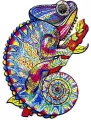 Puzzle 195 drewniane Kameleon - tantis.pl