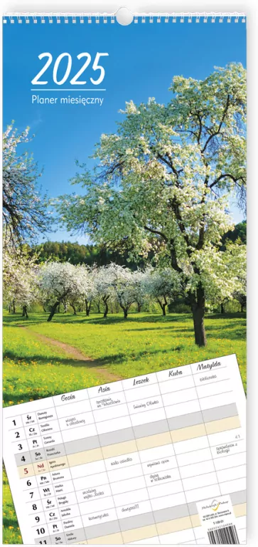 Planer 2026 miesięczny - tantis.pl