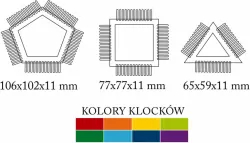 Askato. Puzzle 32. Klocki konstrukcyjne
