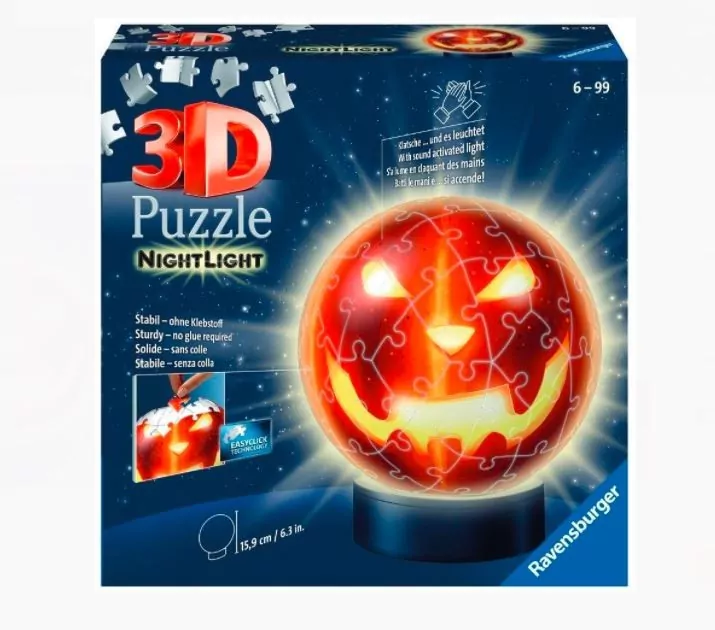 Puzzle 3D 72. Dynia świecąca w ciemności - tantis.pl
