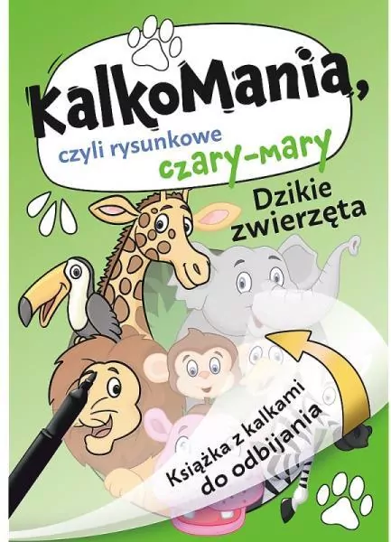 Kalkomania. Dzikie zwierzęta - tantis.pl