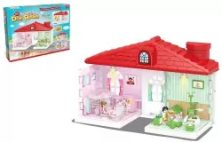 Domek dla lalek z akcesoriami