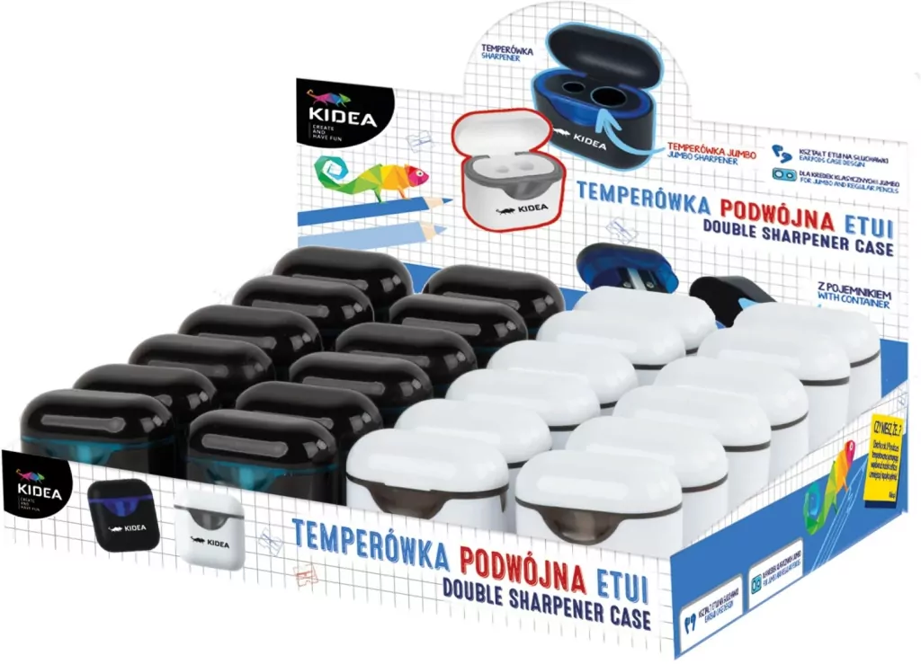 Temperówka podwójna etui  KIDEA - tantis.pl