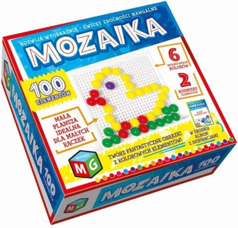 Multigra. Mozaika, 100 elementów - tantis.pl