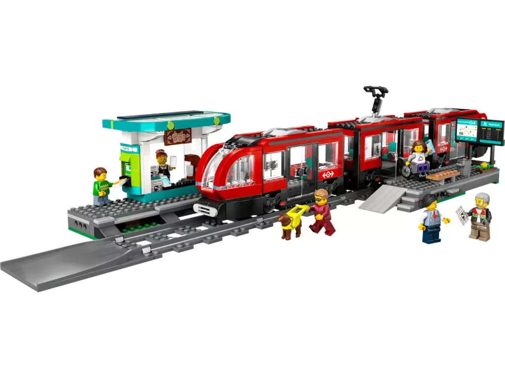 LEGO® City. Tramwaj miejski ze stacją 60423 - tantis.pl
