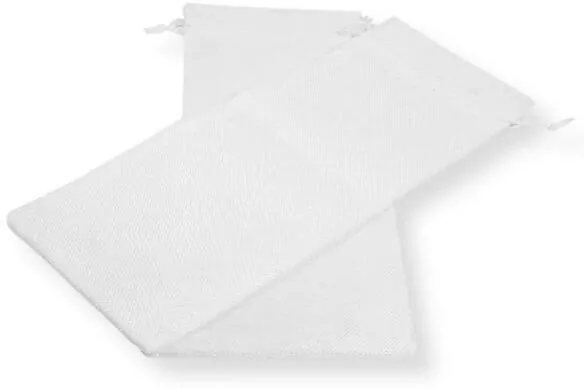 Woreczki jutowe białe 36x15cm - tantis.pl