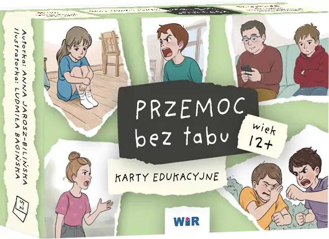 Przemoc bez tabu. Karty edukacyjne dla dzieci 12+ - tantis.pl