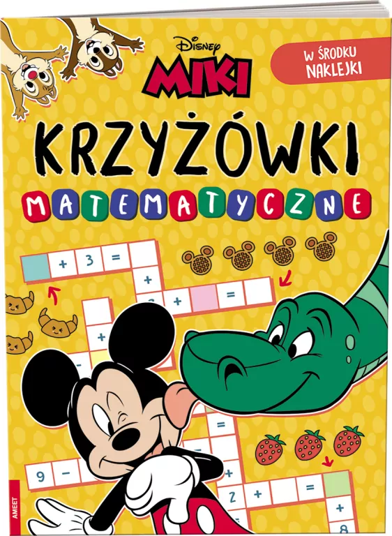Krzyżówki matematyczne Disney Miki - tantis.pl