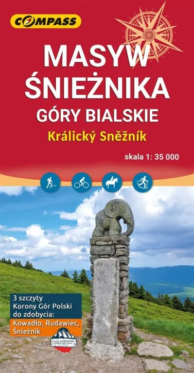 Mapa turystyczna - Masyw Śnieżnika - tantis.pl