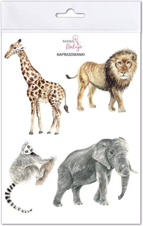 Naprasowanki Zwierzęta Afryki - tantis.pl