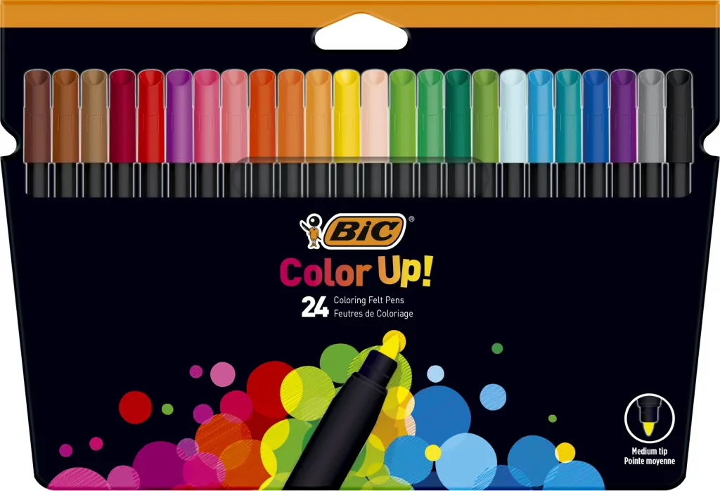 Flamastry Color UP 24 kolory - tantis.pl