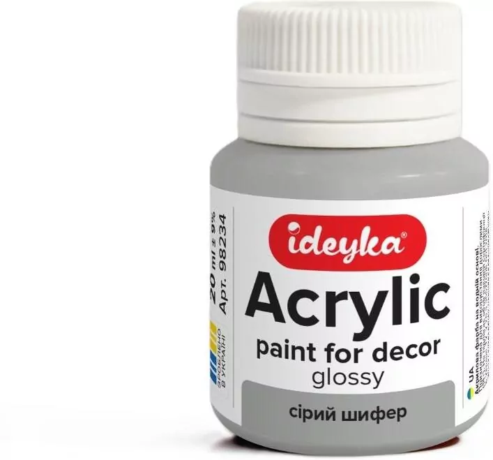 Farba akrylowa Szary łupek 20ml - tantis.pl