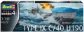 German Submarine Type IX C/40 U190 - tantis.pl