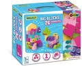 Big Blocks Pink klocki, 26 elementów - tantis.pl