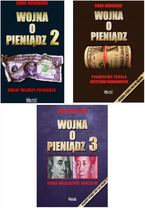 Pakiet: Prawdziwe źródła kryzysów finansowych / Świat władzy pieniądza / Epoka walczących królestw. Wojna o pieniądz . Tom 1-3 - tantis.pl