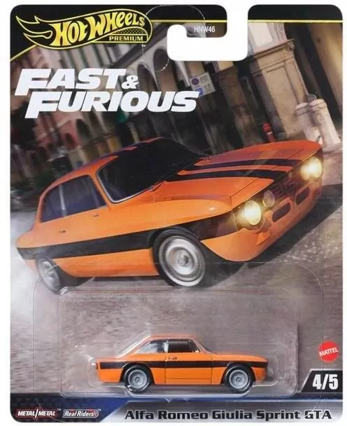 Hot Wheels Premium Szybcy i wściekli JBM04 - tantis.pl