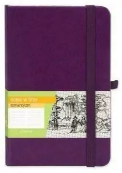 Antra. Notes A5 Linia. Romantyzm Fiolet - tantis.pl