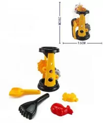 Zestaw plażowy. Młynek do piasku