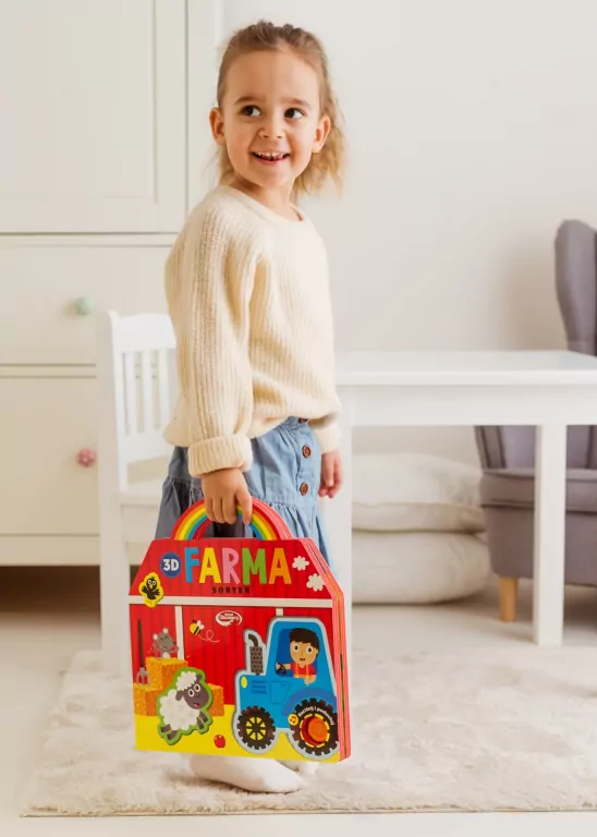 Puzzle 3D. Dźwięki wokół nas. Farma - tantis.pl