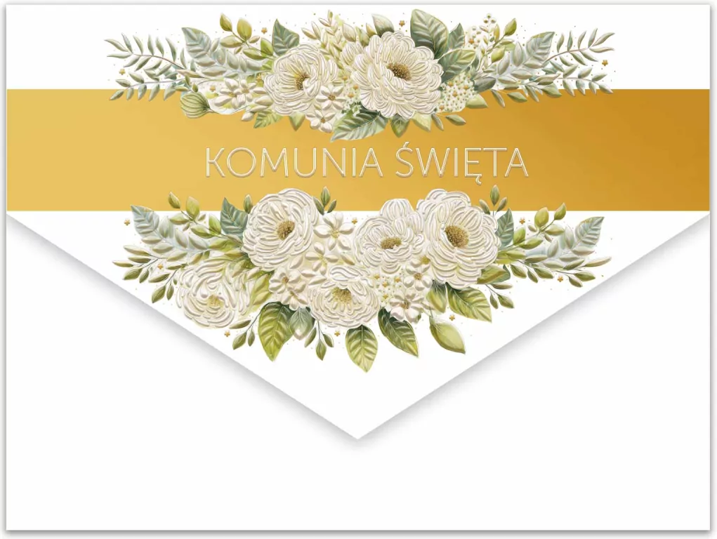 Karnet A5 koperta Komunia obwoluta - tantis.pl