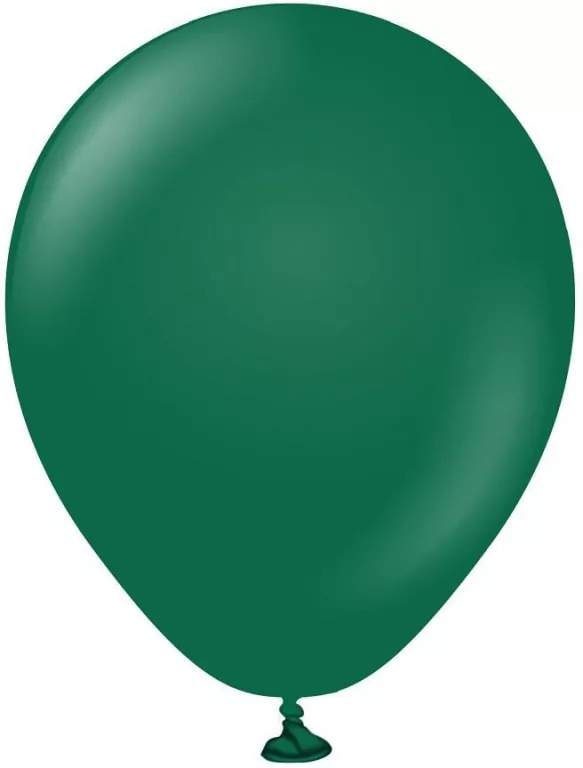 Balony Kalisan ciemnozielone 100szt - tantis.pl