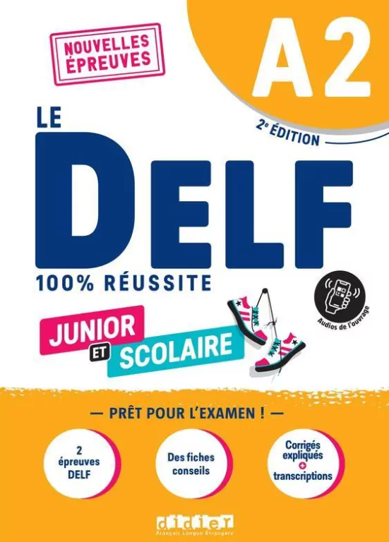DELF 100% reussite A2 książka + materiały online - tantis.pl